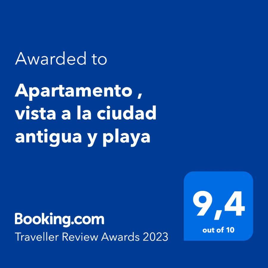 Apartamento , Vista A La Ciudad Antigua Y Playa Cartagena Exteriér fotografie